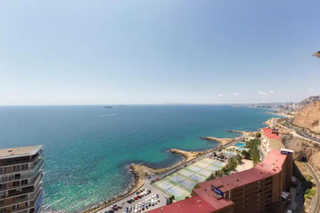 Beach Apartment With Fantastic Seaview 알리칸테 외부 사진
